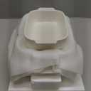 MALACASA Casserole Dishes for Oven, Ceramic Baking Dishes Set of 3, Rectangular Lasagna Pan Deep Baking Pans, Bakeware Sets with Handles Gift Set, White (13.8''/11.7''/9.4''), Series BAKE