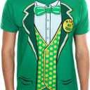 St. Patrick's Day Tuxedo Leprechaun Costume T-Shirt, M