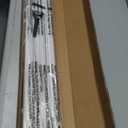 LazBlinds No Tools No Drill 1" Vinyl Mini Blinds, Cordless Blinds for Windows, Light Filtering Horizontal Window Blinds & Shades, 34" W x 72" H, White
