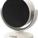 Electric Space Heater,2 in 1 Heater Fan Combo, 1200W Portable Cooling Desk Fan, 3 Wind Speeds, PTC Ceramic Small Desk Heater, Quick Heat Up Machine for Home, Office