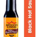Mexico Lindo Picante Negra Hot Sauce | Light & Spicy | 8,400 Scoville Level | Great with Asian Food, Seafood & Meat | 5 Fl Oz Bottle (Pack of 6) (EXP 12/02/26)
