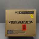 GREENSTELL Small Vanity Stool Chair with Storage and Folding Back, 13.4" x 15" x 30" Square Faux Fur Soft Ottoman, 4 Metal Legs with Anti-Slip Feet, Furry Padded Seat for Makeup, Bedroom, Black