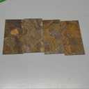 Art3d 102-Piece Peel and Stick Tile Backsplash for Kitchen Bathroom, 3in.  6in. Stick on Subway Tile Rust Slate