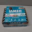 IAMS Perfect Portions Grain Free Wet Cat Food, Indoor Adult Cat Food Wet Cuts in Gravy, Variety Pack: Tuna & Salmon Recipe, 1.98 lb. (Pack of 1) Twin-Pack Trays (EXP 05/02/28)