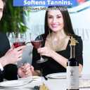 Dragon Head Wine Aerator Pour Spout, Decanter Olive Oil Liquor Bottle Pourers, Gold Plated Alcohol Spirits Whiskey Creative Gifts for Ball Party Bar