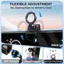 Car Phone Holder for Mercedes Benz GLE-Class/GLS-Class 2020-2026 (Only for 12.3-Inch Screen) 360° Rotation Magnetic Cell Phone Mount, Compatible with Magsafe, Does Not Affect Air Vent
