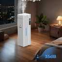 13L/3.43Gal Humidifier Large Room, 800ft Coverage, 100H Runtime, Auto Humidity Control, Top Fill, Humidifiers for Bedroom, 35dB Quiet, Sleep Mode, Aroma Diffuser, 24H Timer, Auto Shut-off Protection