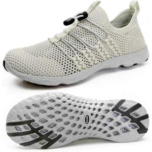 DLGJPA Women's Lightweight Quick Drying Aqua Water Shoes Athletic Sport Walking Shoes, Size 36