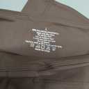 DLOODA Womens Yoga Pants with Pockets High Waisted Flare Leggings Bell Bottom Tummy Control Workout Bootcut Leggings (Large, Brown)