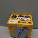 VODA Wood Stove Fan Heat Powered Fireplace Fans Non Electric, Heat Activated Thermal Fan for Wood Burning Stove/Log Burner, Stove Accessories Thermometer