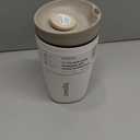 Owala SmoothSip Slider Insulated Stainless Steel Coffee Tumbler, Reusable Iced Coffee Cup, Hot Coffee Travel Mug, BPA Free 12 oz, Vanilla Bean