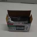 Timex Alarm Clock with Temperature Sensor and Large Display, Battery Operated for Bedroom Runs on 3 AAA Batteries (T108BC) (T108)