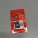 2 Pack 128GB TF Card with SD Adapter, Ultra High Speed SD Card TF Memory Card