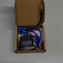 12V RED Led Boat Nav/ANC Lights Rocker Switch with Wires 7 PIN ON-Off-ON Waterproof DPDT Navigation/Anchor Lights Switch for Marine Boat Ship Vessel IP66