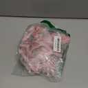 Lilosy Sexy Floral Embroidered Mesh Sheer Underwire Lingerie Set (Small, Flower Pink)