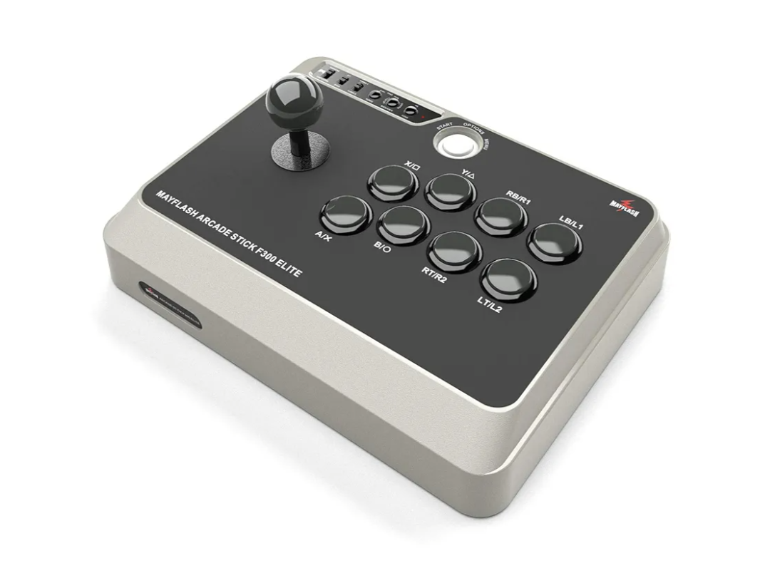 MAYFLASH Arcade Stick F300 Elite with Sanwa Buttons and Sanwa Joysticks for Switch/Switch 2, Xbox Series X, Xbox One, PS4, PS3, Windows, macOS, Steam Deck, Android, NEOGEO Mini, MEGA Drive, Genesis