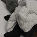 LINEMIN Wool Socks for Women Winter Warm Hiking Thick Warm Cozy Boot Crew Gift Socks 5 Pairs, One Size