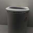 Oneluck Dome Litter Box, Drawer Type Large XL Cat Toilet, Covered Hidden Dog Proof,with Scoop,Mat, for Odor Control and Less Trackin,Gray