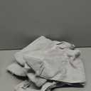 American Soft Linen Luxury Hand Towels for Bathroom, 600 GSM 100% Cotton Turkish 4 Piece Hand Towel Set, 600 GSM Hand Face Towels for Kitchen, Silver Grey Hand Towels