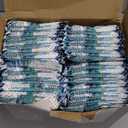 100 Pack Pocket Tissues, Slim Pack Facial 3 Ply Wallet Size Pocket Tissues Soft Portable Tissue for Wedding Holiday Party Supplies (4 Styles)