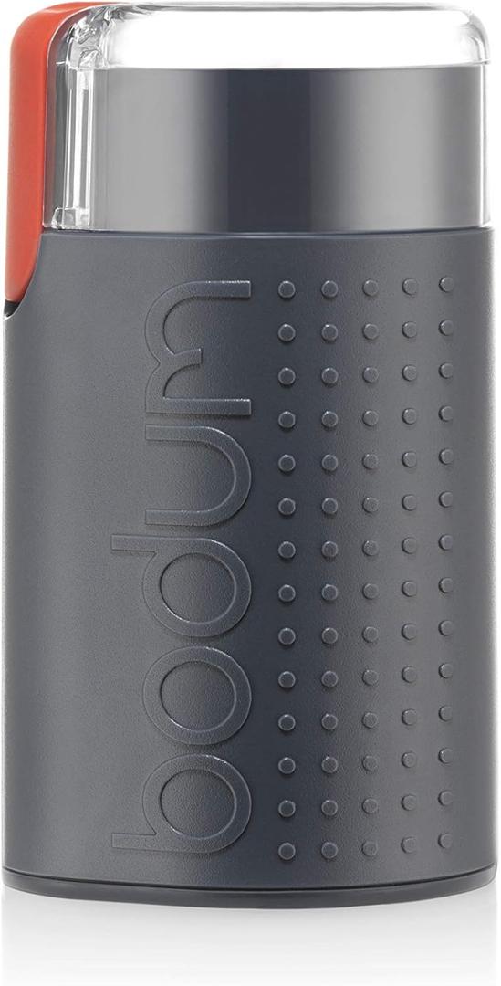 Bodum Bistro Electric Blade Coffee Grinder, Gray (2.1oz)
