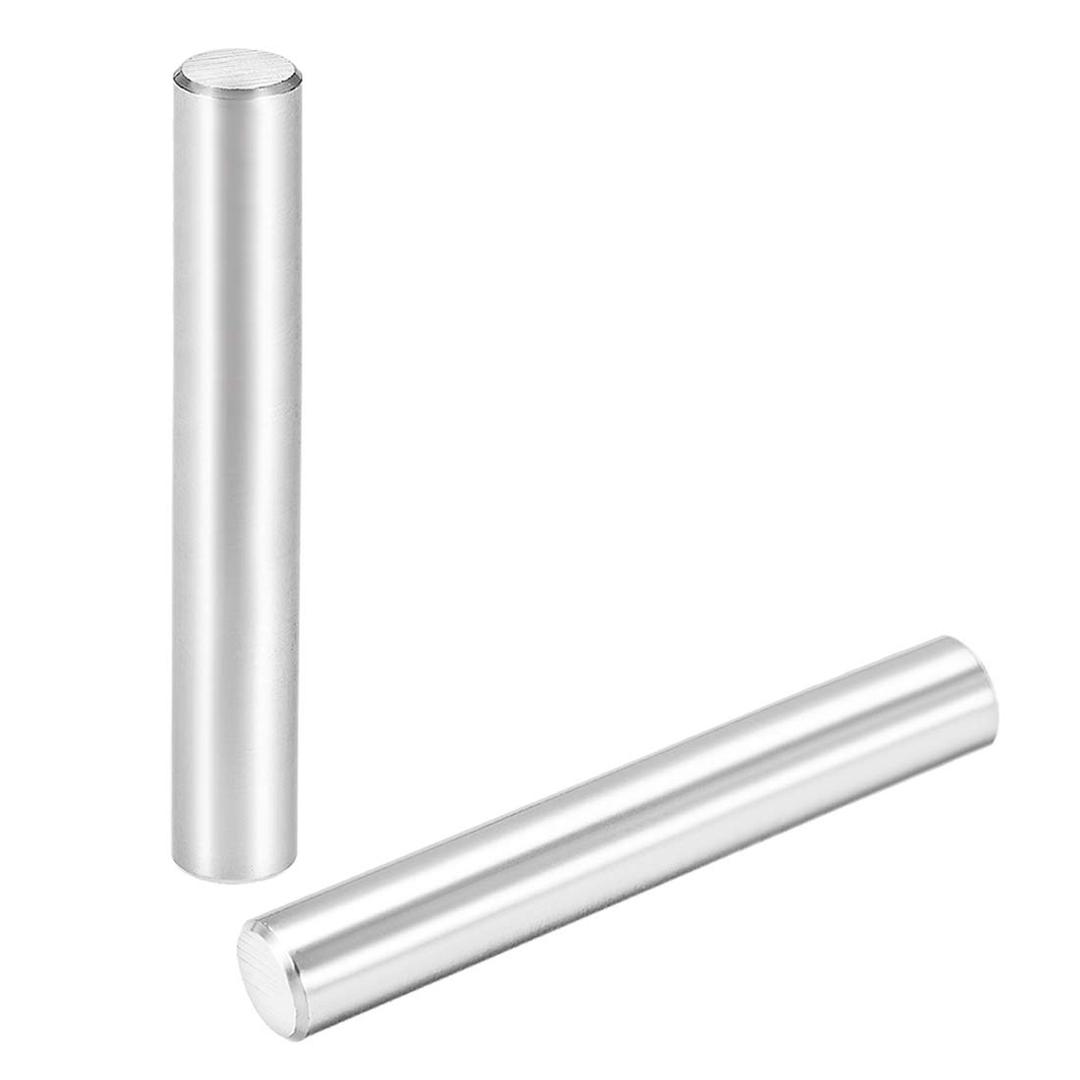 Uxcell 12 x 100mm(Approx 15/32") Dowel Pin 304 Stainless Steel Wood Bunk Bed Dowel Pins Shelf Pegs Support Shelves 2Pcs