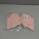 Danysu Backless Sports Bra Soft Workout Tops with Removable Padded Yoga Training Bras Strappy Going Out Top (Medium, #2.twirl Front Pink Baby)