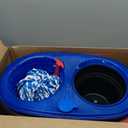 O-Cedar RinseClean Spin Mop & Bucket System | Clean with Clean Water | Removes 99% of Bacteria