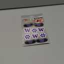 Fan-A-Peel Washington Waterless Temporary Tattoos - Hypoallergenic Peel and Stick Waterproof Temporary Tattoos - Officially Licensed (1.25" Tattoo)