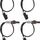 Oxygen O2 Sensor Upstream & Downstream 4pcs Compatible with Ford Jaguar Lincoln Mazda Mercury 15716 15717 15718 15719