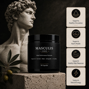 3pk Capsules for Men – 90 Capsules, Masculis Core