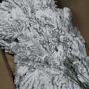 DIYDEC 30pcs Snowy Pine Branches 11.8" Christmas Artificial Pine Picks Branches Snowy Pine Needles Frosted Faux Pine Picks Greenery Stems for Christmas Tree Garland Wreath Vase DIY Crafts Home Winter