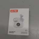 Wireless Earbuds, Bluetooth 5.3 Headphones HiFi Stereo 50H Playback LED Digital Display Ear Buds with ENC Noise Canceling Headset, IPX7 Waterproof Earphones for Gym/Running/Work (White)