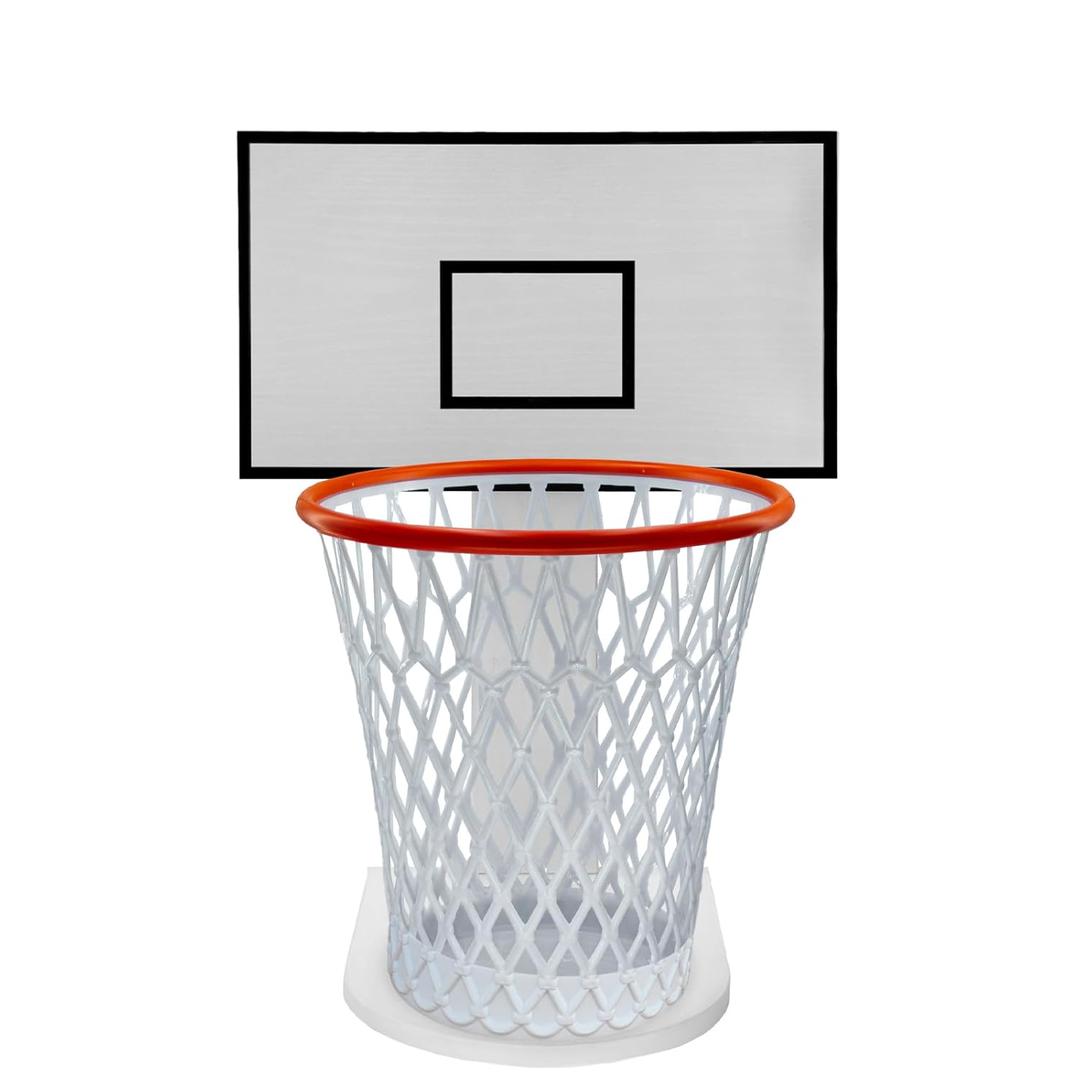 Basketball Hoop Wastebasket Set (Including 1pc Basketball Trash Can)Basketball Trash Can for Boys Room Decor- Christmas Gift for Boys-Garbage Can for Basketball Party and Basketball Gift,Easter basket