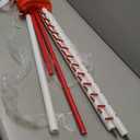 GoSports Get Low Limbo Premium Wooden Limbo Game, Sets up in Seconds - Fun for Kids & Adults, White, Red