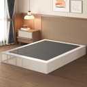 Lutown-Teen 12 Inch King Box Spring High Profile Heavy Duty Bed Base