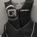 O'Brien Men's Traditional Neoprene USCGA Life Jacket, Medium, Black