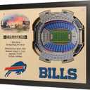 YouTheFan NFL 25-Layer StadiumView Wall Art