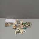 Ferraycle 16 Pcs St. Patrick's Day Tiered Tray Decor Set Shamrock Gnome Truck Wood Sign Rustic Irish Theme Table Centerpiece Tabletop for Home Table(Clover)