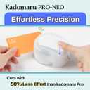 Sunstar Stationery Corner Cutter Kadomaru PRO NEO Black with Authentic Hologram US, EU Only