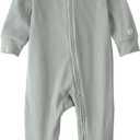 Little Planet by Carter's Unisex-baby Sleep and Play Made With Organic Cotton (Newborn, Meadow Green)