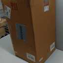 Kate and Laurel Dahl Wooden Round Drink Table; 12 x 23; Whitewash; Transitional Boho Circle Wood Accent Pedestal Table for Living Room Plant Stand or Small Bedroom Nightstand