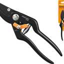 Fiskars Pruning Scissors Solid by passs Metal Body P131 18 mm - New 2021