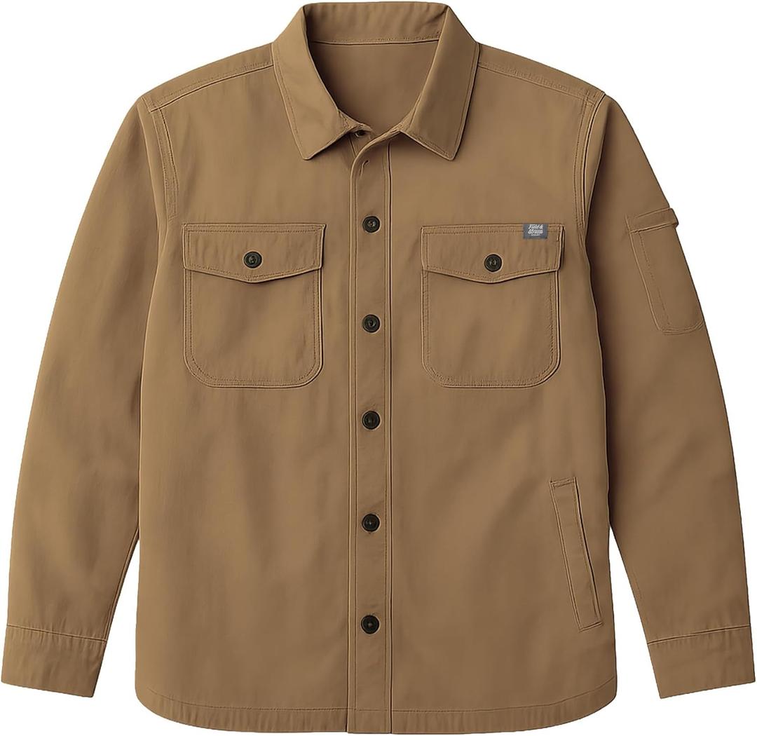 Field & Stream mens Epoch Lightweight Twill Jacket (L)