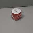 3 x 1 inch x 25 Yards Double Faced Red Polyester Satin Ribbon for Gift Wrapping,Wedding Decoration, Bows Making, Sewing, DIY Crafts