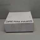 DREAM PAIRS Women's Combat Boots Lace up Mid Calf Boots Low Heel Chunky Platform Lug Sole Riding Boots (11, Black/Pu)