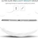 ProCase Smart Case for iPad mini 1 2 3(Model: A1432 A1454 A1455 A1489 A1490 A1491 A1599 A1600), Slim Lightweight Stand Cover with Translucent Frosted Back Support Auto Sleep/Wake -Grey