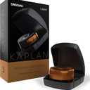 D'Addario Violin Rosin - Cello Rosin - Kaplan Premium Light Rosin with Case for Violin, Viola, Cello - For Horsehair or Synthetic Bows