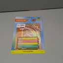 Creativity for Kids Window Art Fun Fruits - Paint and Decorate 2 Suncatchers, Create Your Own Window Art for Kids 1 Pack