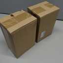 2 x Wooden Tree Trivets for Hot Dishes - Set of 4 with Stand, Natural Foldable Kitchen Trivets for Pots, Pans, Bowls & Teapots - Beech